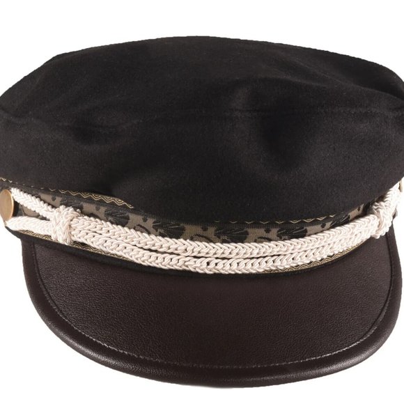 NEW The Suede Bowie Hat by Fallen Broken Street Millinery Custom Made Cap M/L - Picture 3 of 9